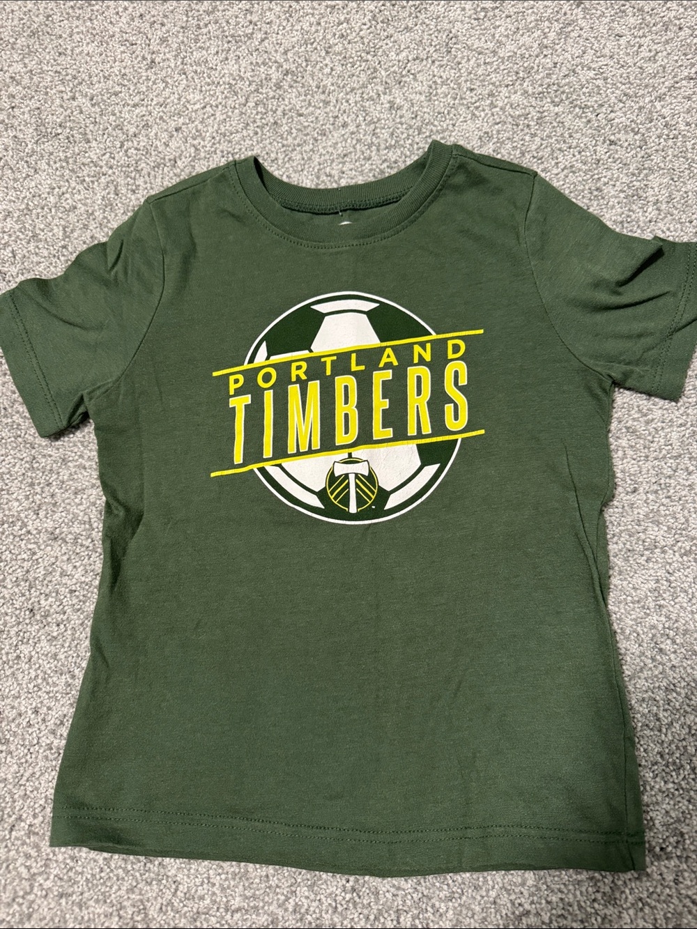 Kids Green Graphic Tee